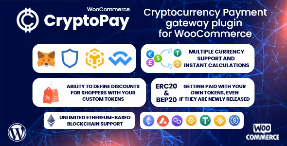 CryptoPay Woocommerce Plugin