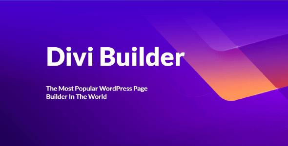 Divi Builder Wordpress Plugin