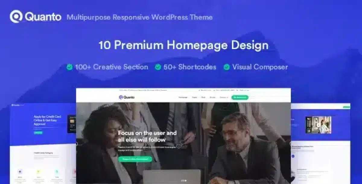 Quanto Business WordPress Theme