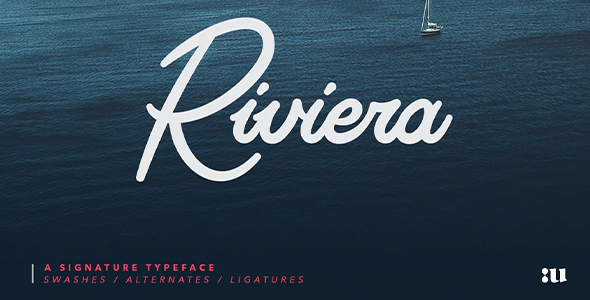 Riviera Signature Premium Font