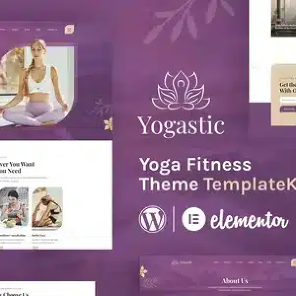 Yogastic Yoga and Fitness Elementor Template Kit