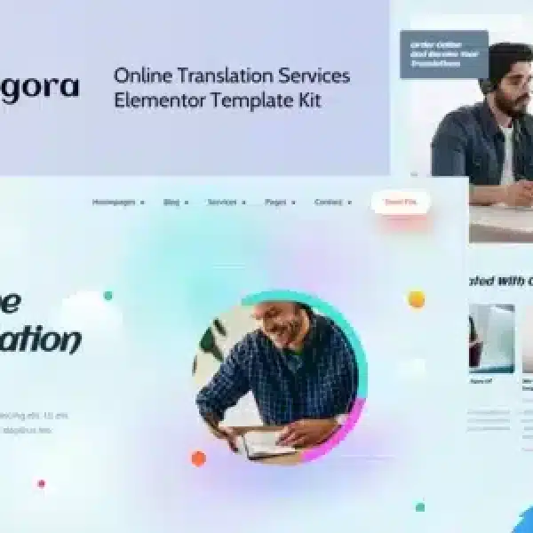 Lingora Translation Services Elementor Template Kit