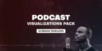 Videohive Podcast Audio Visualization Pack