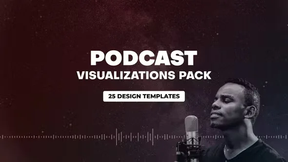 Videohive Podcast Audio Visualization Pack