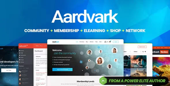 Aardvark Community Membership Theme