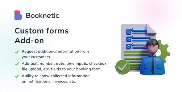 Booknetic Custom forms Addon