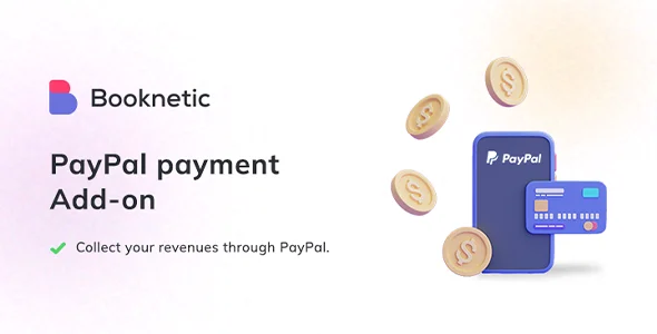 Booknetic Paypal Payment Gateway Addon