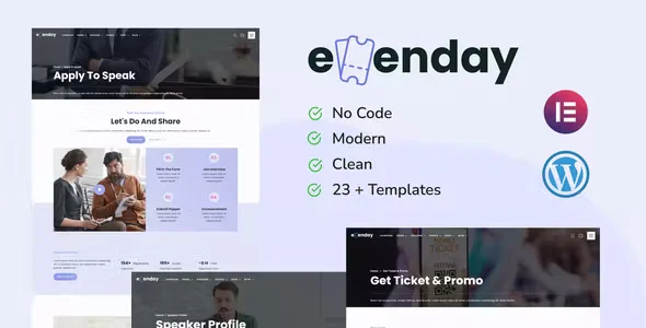 Evenday Event Elementor Template Kit
