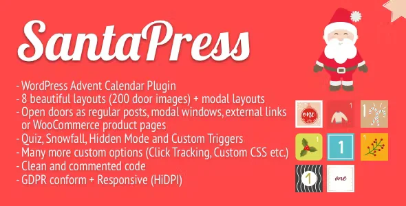 SantaPress WordPress Advent Calendar Plugin