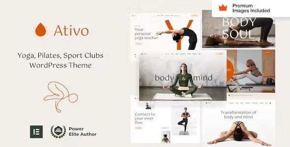 Ativo Pilates Yoga WordPress Theme