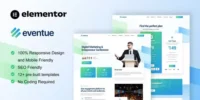 Eventue Conference Elementor Template Kit