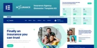 Inxurance Insurance Elementor Template Kit