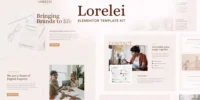 Lorelei Feminine Elementor Template Kit