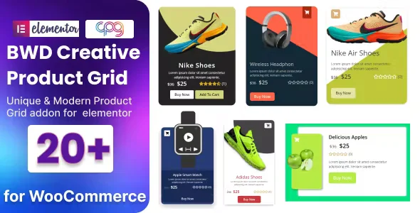 WooCommerce Product Grid for Elementor