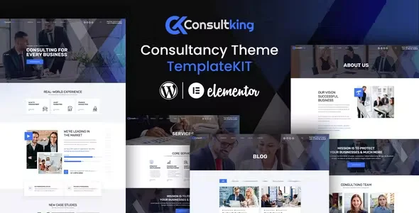 Consultking Business Elementor Template Kit