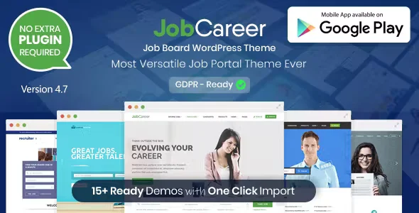 JobCareer Job Board Theme
