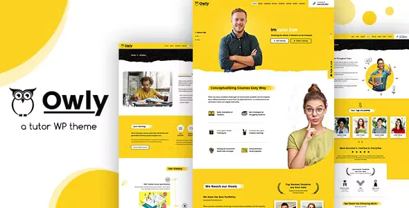 Owly Tutoring and eLearning Theme