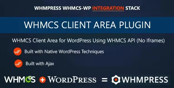 WHMCS Client Area for WordPress