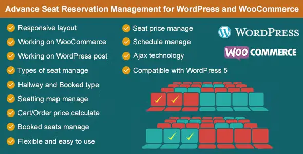 Advance Seat Reservation for WooCommerce