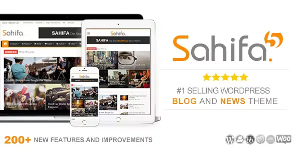 Sahifa News Magazine and Blog Theme