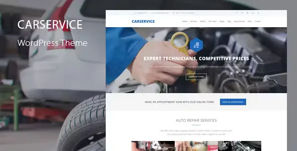 Car Service Auto Mechanic and Repair Theme