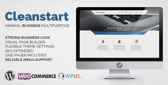 Cleanstart Corporate Business Theme