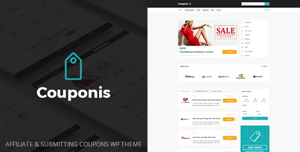 Couponis Affiliate and Coupons Theme
