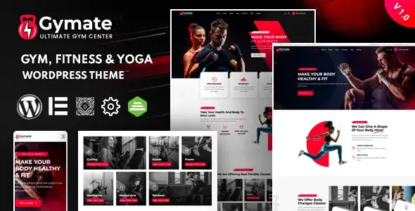 Gymat Fitness and Gym Theme