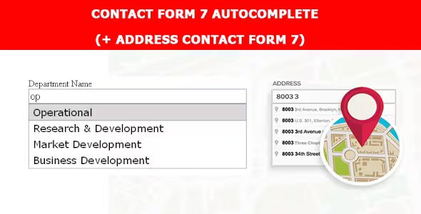 Contact Form 7 Autocomplete