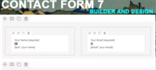 Contact Form 7 Builder and Designer