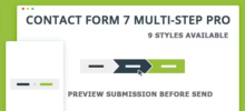 Contact Form 7 Multi-Step Pro