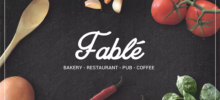 Fable Restaurant Bakery Theme
