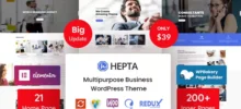Hepta Multipurpose Business Theme
