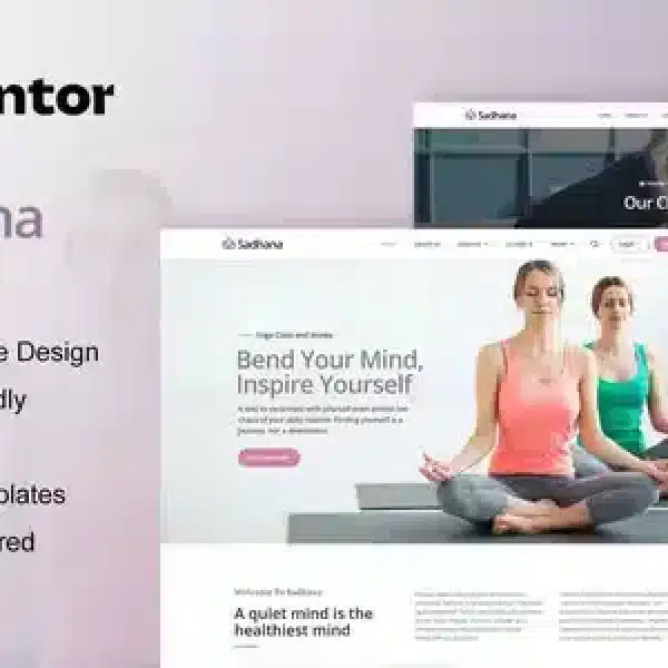 Sadhana Yoga Elementor Template Kit