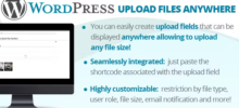 WordPress Upload Files Anywhere