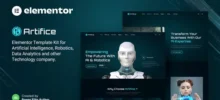 Artifice AI and Robotics Elementor Template Kit