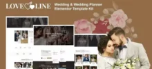 Loveline Wedding Elementor Template Kit