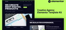 Qudu Creative Agency Elementor Template Kit