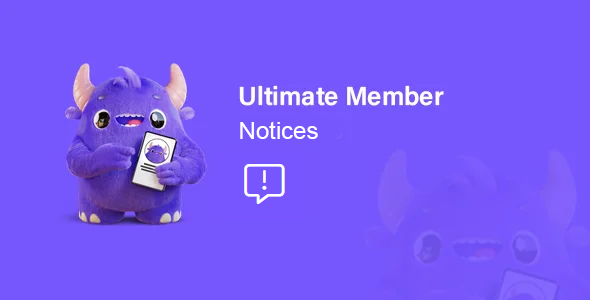 Ultimate Member Notices Addon