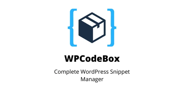 WPCodeBox 2 Wordpress Plugin