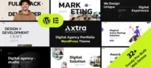 Axtra Digital Agency Creative Theme