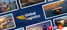 Global Logistics Transportation Theme