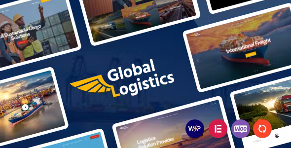 Global Logistics Transportation Theme