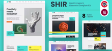 Shir Creative Agency Elementor Template Kit
