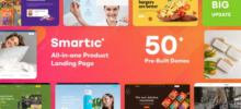 Smartic Product Landing Page Theme