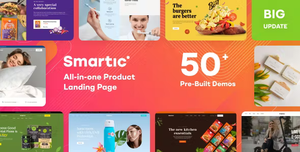 Smart Product Landing Page Theme