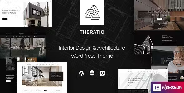 Theratio Architecture and Interior Design Theme