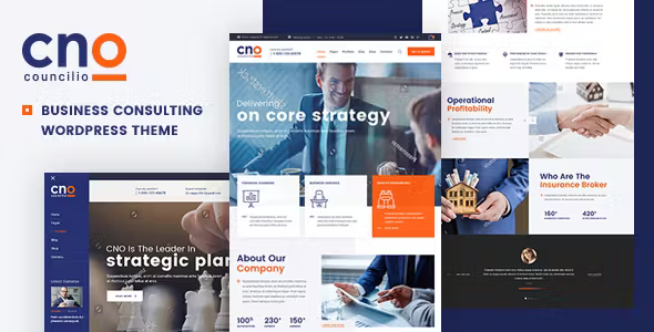 Councilio Business and Financial Theme