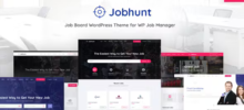Jobhunt Job Board WordPress theme