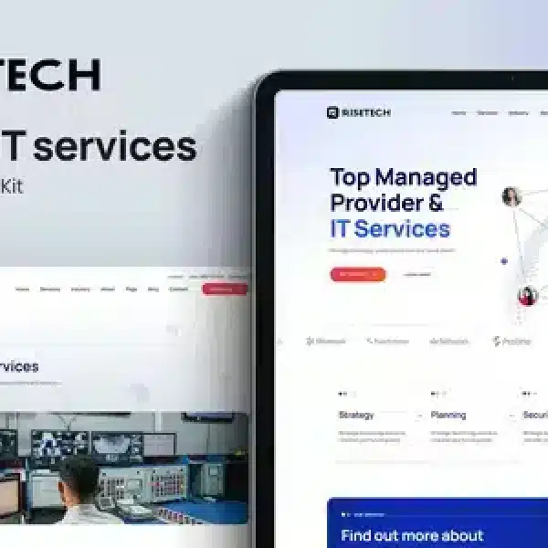 Risetech IT Services Elementor Template Kit